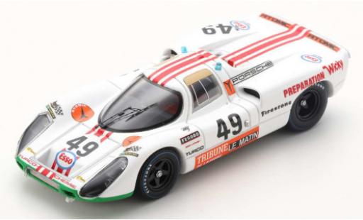 Modellautos Porsche 907 1/43 Spark RHD No.49 24h Le Mans 1971 W.Brun/P.Mattli Porsche 907 1/43 Spark RHD No.49 24h Le Mans 1971 W.Brun/P.Mattli modellautos