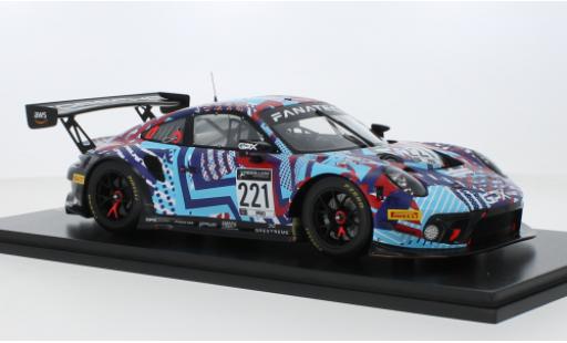 Porsche 991 GT3 R 1/18 Spark 911  No.221 GPX Martini Racing Spa Test Days 2022 1:18 modellautos