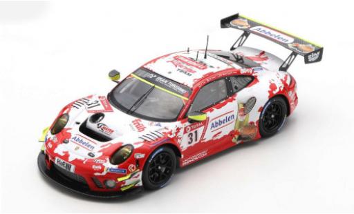 Modellautos Porsche 992 GT3 R 1/43 Spark 911 (991) GT3 R No.31 Frikadelli Racing Team 24h Nürburgring 2020 L.Kern/M.Jaminet/M.Martin/L.D.Arnold Porsche 992 GT3 R 1/43 Spark 911 (991) GT3 R No.31 Frikadelli Racing Team 24h Nürburgring 2020 L.Kern/M.Jaminet/M.Martin/L.D.Arnold modellautos