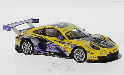 Modellautos Porsche 991 GT3 R 1/43 Spark 911 () GT3 R No.77 HubAuto Racing Fia GT World Cup Macau 2017 H.Yoshimoto Porsche 991 GT3 R 1/43 Spark 911 () GT3 R No.77 HubAuto Racing Fia GT World Cup Macau 2017 H.Yoshimoto modellautos