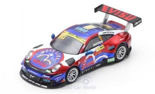 Modellautos Porsche 991 GT3 R 1/64 Spark 911 () GT3 R No.911 Craft Bamboo Racing Fia GT World Cup Macau 2017 L.Vanthoor Porsche 991 GT3 R 1/64 Spark 911 () GT3 R No.911 Craft Bamboo Racing Fia GT World Cup Macau 2017 L.Vanthoor modellautos