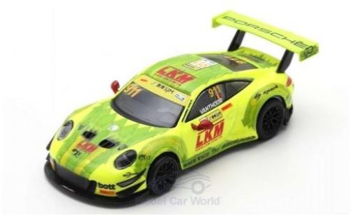 Modellautos Porsche 991 GT3 R 1/18 Spark 911 () GT3 R No.911 Manthey Racing Fia GT World Cup Macau 2018 L.Vanthoor Porsche 991 GT3 R 1/18 Spark 911 () GT3 R No.911 Manthey Racing Fia GT World Cup Macau 2018 L.Vanthoor modellautos