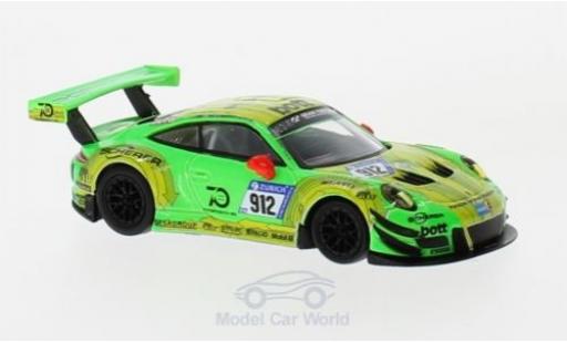 Modellautos Porsche 991 GT3 R 1/18 Spark 911 () GT3 R No.912 Manthey Racing 24h Nürburgring 2018 R.Lietz/P.Pilet/F.Makowiecki/N.Tandy Porsche 991 GT3 R 1/18 Spark 911 () GT3 R No.912 Manthey Racing 24h Nürburgring 2018 R.Lietz/P.Pilet/F.Makowiecki/N.Tandy modellautos