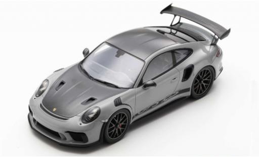 Modellautos Porsche 991 GT3 RS 1/12 Spark 911 () GT3 RS Weissach Package grau/matt-schwarz 2018 Porsche 991 GT3 RS 1/12 Spark 911 () GT3 RS Weissach Package grau/matt-schwarz 2018 modellautos