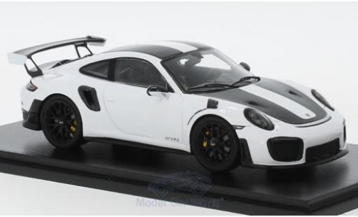Modellautos Porsche 991 GT2 RS 1/43 Spark 911 ( II) GT2 RS weiss/schwarz 2018 Weissach Package Porsche 991 GT2 RS 1/43 Spark 911 ( II) GT2 RS weiss/schwarz 2018 Weissach Package modellautos