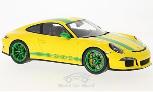 Modellautos Porsche 991 R 1/18 Spark 911 () R gelb/grün 2016 Porsche 991 R 1/18 Spark 911 () R gelb/grün 2016 modellautos