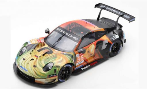 Modellautos Porsche 992 RSR 1/64 Spark 911 (991) RSR No.56 Team Project 1 24h Le Mans 2019 J.Bergmeister/P.Lindsey/E.Perfetti Porsche 992 RSR 1/64 Spark 911 (991) RSR No.56 Team Project 1 24h Le Mans 2019 J.Bergmeister/P.Lindsey/E.Perfetti modellautos