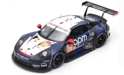 Modellautos Porsche 992 RSR 1/43 Spark 911 (991) RSR No.78 Proton Competition 24h Le Mans 2019 L.Prette/P.Prette/V.Abril Porsche 992 RSR 1/43 Spark 911 (991) RSR No.78 Proton Competition 24h Le Mans 2019 L.Prette/P.Prette/V.Abril modellautos