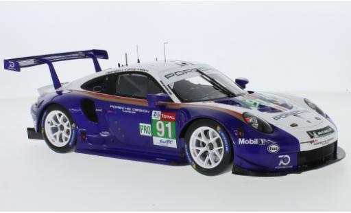 Modellautos Porsche 991 RSR 1/18 Spark 911 () RSR No.91 GT Team 24h Le Mans 2018 R.Lietz/G.Bruni/F.Makowiecki Porsche 991 RSR 1/18 Spark 911 () RSR No.91 GT Team 24h Le Mans 2018 R.Lietz/G.Bruni/F.Makowiecki modellautos