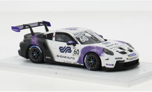 Porsche 992 GT3 1/43 Spark 911  Cup No.60 Carrera Cup Japan 2022 1:43 modellautos