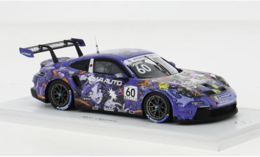 Porsche 992 GT3 1/43 Spark 911  Cup No.60 Carrera Cup Japan 2023 1:43 modellautos