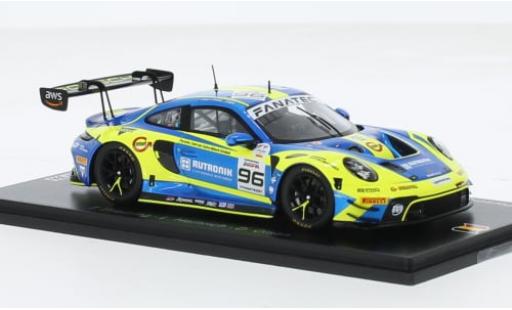 Modellautos Porsche 992 GT3 R 1/43 Spark 911  No.96 Rutronik Racing 24h Spa 2023 1:43 Porsche 992 GT3 R 1/43 Spark 911  No.96 Rutronik Racing 24h Spa 2023 1:43 modellautos