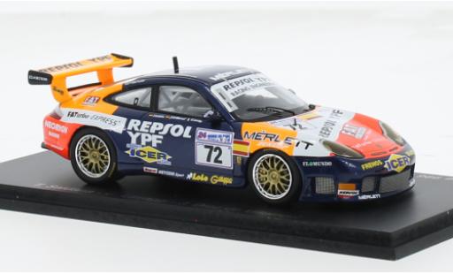 Modellautos Porsche 996 GT3 1/43 Spark 911  R No.72 Repsol Racing Engineering Repsol 24h Le Mans 2000 1:43 Porsche 996 GT3 1/43 Spark 911  R No.72 Repsol Racing Engineering Repsol 24h Le Mans 2000 1:43 modellautos