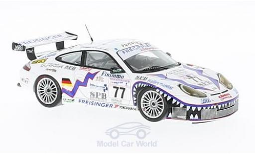 Modellautos Porsche 996 GT3 RS 1/43 Spark 911 () GT3 RS No.77 Freisinger Motorsport 24h Le Mans 2001 R.Dumas/G.Jeannette/P.Haezebrouck Porsche 996 GT3 RS 1/43 Spark 911 () GT3 RS No.77 Freisinger Motorsport 24h Le Mans 2001 R.Dumas/G.Jeannette/P.Haezebrouck modellautos