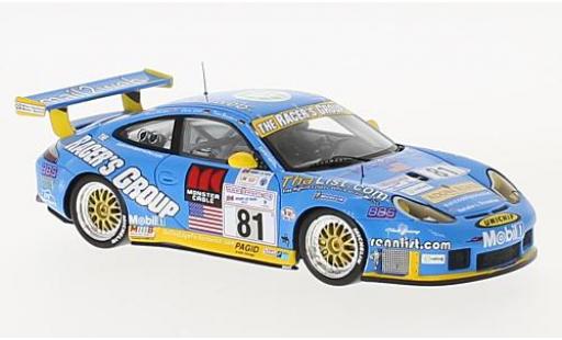 Modellautos Porsche 996 GT3 1/43 Spark 911 () GT3-RS No.81 24h Le Mans 2002 K.Buckler/T.Bernhard/L.Luhr Porsche 996 GT3 1/43 Spark 911 () GT3-RS No.81 24h Le Mans 2002 K.Buckler/T.Bernhard/L.Luhr modellautos
