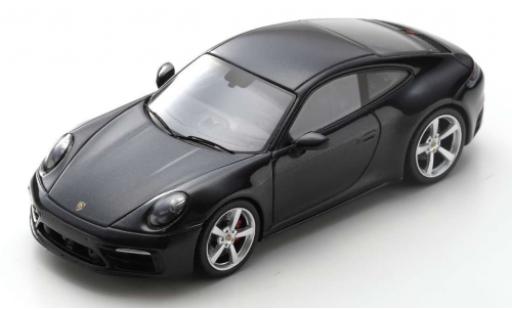 Modellautos Porsche 992 4S 1/43 Spark 911 Carrera 4S () schwarz 2019 Porsche 992 4S 1/43 Spark 911 Carrera 4S () schwarz 2019 modellautos