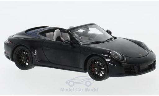 Modellautos Porsche 991 GTS 1/43 Spark 911 Carrera GTS Cabriolet schwarz 2017 Porsche 991 GTS 1/43 Spark 911 Carrera GTS Cabriolet schwarz 2017 modellautos