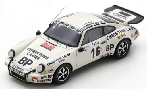 Modellautos Porsche 930 RS 1/43 Spark 911 Carrera RS 3.0 No.16 Touroul Racing Christine Laure Rally Monte Carlo 1978 B.Beguin/W.Huret Porsche 930 RS 1/43 Spark 911 Carrera RS 3.0 No.16 Touroul Racing Christine Laure Rally Monte Carlo 1978 B.Beguin/W.Huret modellautos
