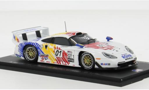 Modellautos Porsche 996 GT1 1/43 Spark 911 Evo No.01 Rohr Motorsport 24h Daytona 1998 1:43 Porsche 996 GT1 1/43 Spark 911 Evo No.01 Rohr Motorsport 24h Daytona 1998 1:43 modellautos