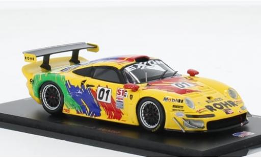 Modellautos Porsche 996 GT1 1/43 Spark 911 No.01 Rohr Motorsport Las Vegas 1997 1:43 Porsche 996 GT1 1/43 Spark 911 No.01 Rohr Motorsport Las Vegas 1997 1:43 modellautos