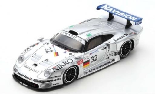 Modellautos Porsche 996 GT1 1/43 Spark 911 GT1 No.32 Roock Racing 24h Le Mans 1997 A.McNish/S.Ortelli/K.Wendlinger Porsche 996 GT1 1/43 Spark 911 GT1 No.32 Roock Racing 24h Le Mans 1997 A.McNish/S.Ortelli/K.Wendlinger modellautos