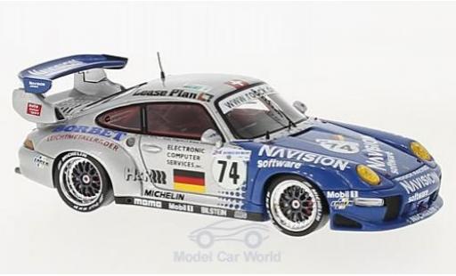 Modellautos Porsche 996 GT2 1/43 Spark 911 GT2 No.74 24h Le Mans 1997 A.Ahrle/B.Eichmann/A.Pilgrim Porsche 996 GT2 1/43 Spark 911 GT2 No.74 24h Le Mans 1997 A.Ahrle/B.Eichmann/A.Pilgrim modellautos