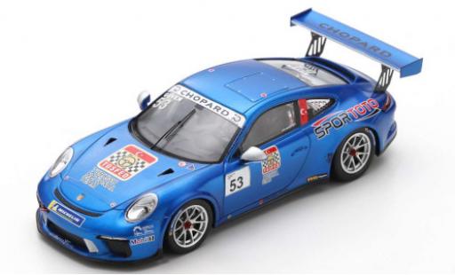 Modellautos Porsche 991 GT3 Cup 1/43 Spark 911 GT3 Cup () No.53 Turkish National Team Carrera Cup France 2018 A.Güven Porsche 991 GT3 Cup 1/43 Spark 911 GT3 Cup () No.53 Turkish National Team Carrera Cup France 2018 A.Güven modellautos