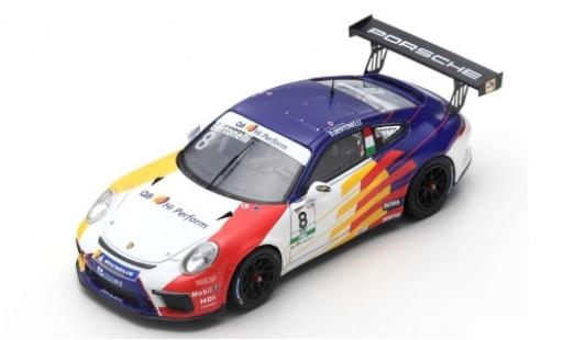 Modellautos Porsche 992 GT3 1/43 Spark 911 GT3 Cup No.8 Dinamic Motorsport Carrera Cup Italia Monza 2019 D.Bertonelli Porsche 992 GT3 1/43 Spark 911 GT3 Cup No.8 Dinamic Motorsport Carrera Cup Italia Monza 2019 D.Bertonelli modellautos