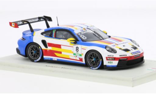 Modellautos Porsche 911 1/43 Spark GT3 Carrera Cup Italia 2024 #8 1:43 Porsche 911 1/43 Spark GT3 Carrera Cup Italia 2024 #8 1:43 modellautos
