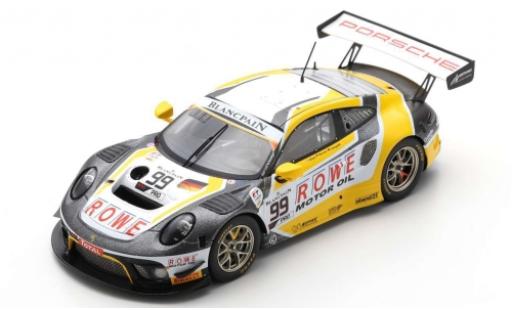 Modellautos Porsche 992 GT3 R 1/43 Spark 911 GT3 R (991) No.99 ROWE Racing 24h Spa 2019 D.Olsen/M.Campbell/D.Werner Porsche 992 GT3 R 1/43 Spark 911 GT3 R (991) No.99 ROWE Racing 24h Spa 2019 D.Olsen/M.Campbell/D.Werner modellautos