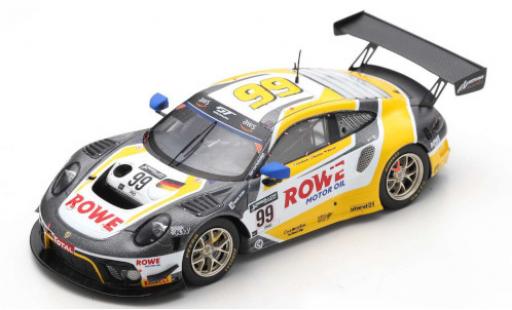 Modellautos Porsche 992 GT3 R 1/43 Spark 911 GT3 R (991) No.99 Rowe Racing ROWE 24h Spa 2020 K.Bachler/D.Werner/J.Andlauer Porsche 992 GT3 R 1/43 Spark 911 GT3 R (991) No.99 Rowe Racing ROWE 24h Spa 2020 K.Bachler/D.Werner/J.Andlauer modellautos