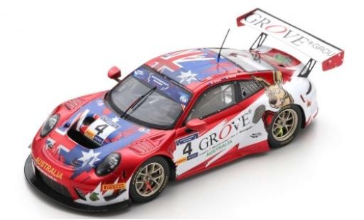 Modellautos Porsche 992 GT3 R 1/43 Spark 911 GT3 R No.4 Team Australia Grove FIA Motorsport Games GT Cup Vallelunga 2019 S.Grove/B.Grove Porsche 992 GT3 R 1/43 Spark 911 GT3 R No.4 Team Australia Grove FIA Motorsport Games GT Cup Vallelunga 2019 S.Grove/B.Grove modellautos