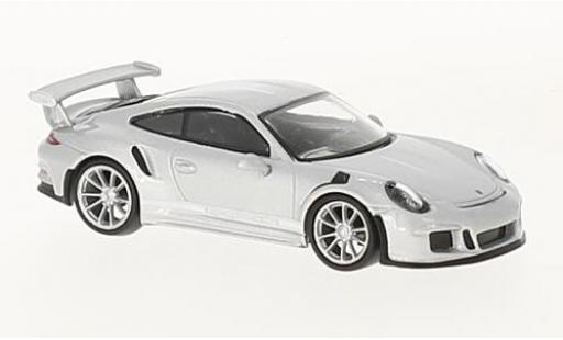Porsche 991 GT3 RS 1/64 Spark 911 GT3 RS silber 2016 modellautos