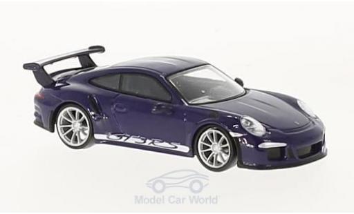 Porsche 991 GT3 RS 1/64 Spark 911 GT3 RS violett 2016 modellautos