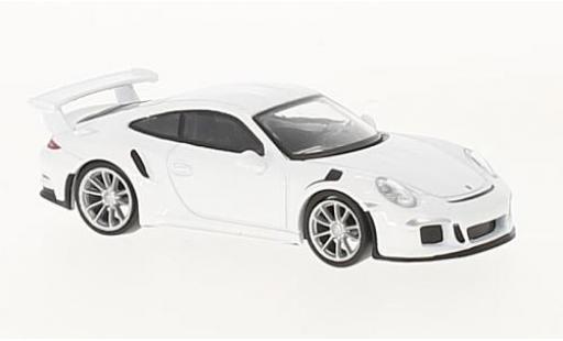 Porsche 991 GT3 RS 1/64 Spark 911 GT3 RS weiss 2016 modellautos