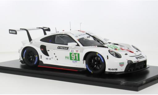 Modellautos Porsche 911 1/18 Spark RSR-19 No.91 GT Team 24h Le Mans 2022 1:18 Porsche 911 1/18 Spark RSR-19 No.91 GT Team 24h Le Mans 2022 1:18 modellautos