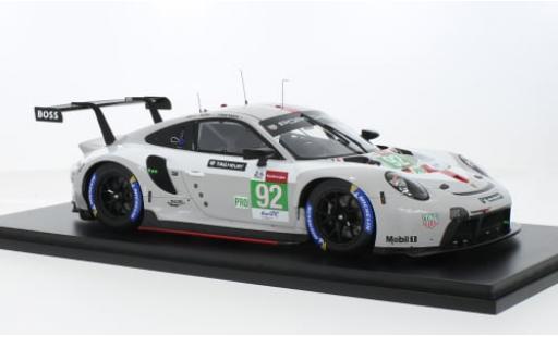 Modellautos Porsche 911 1/18 Spark RSR-19 No.92 GT Team 24h Le Mans 2021 1:18 Porsche 911 1/18 Spark RSR-19 No.92 GT Team 24h Le Mans 2021 1:18 modellautos