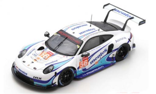 Modellautos Porsche 992 RSR 1/43 Spark 911 RSR No.56 Team Project 1 Mentos 24h Le Mans 2020 M.Cairoli/E.Perfetti/L.ten Voorde Porsche 992 RSR 1/43 Spark 911 RSR No.56 Team Project 1 Mentos 24h Le Mans 2020 M.Cairoli/E.Perfetti/L.ten Voorde modellautos