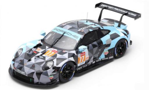 Modellautos Porsche 991 RSR 1/12 Spark 911 RSR No.77 Dempsey-Proton Racing 24h Le Mans 2018 M.Campbell/C.Ried/J.Andlauer Porsche 991 RSR 1/12 Spark 911 RSR No.77 Dempsey-Proton Racing 24h Le Mans 2018 M.Campbell/C.Ried/J.Andlauer modellautos