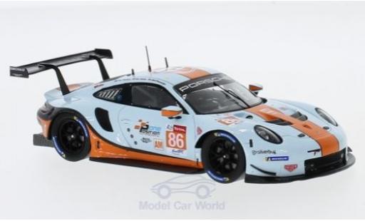 Modellautos Porsche 991 RSR 1/43 Spark 911 RSR No.86 Gulf Racing Gulf 24h Le Mans 2018 M.Wainwright/B.Barker/A.Davison Porsche 991 RSR 1/43 Spark 911 RSR No.86 Gulf Racing Gulf 24h Le Mans 2018 M.Wainwright/B.Barker/A.Davison modellautos