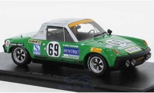 Modellautos Porsche 914 1/43 Spark /6 GT No.69 24h Le Mans 1971 G.Quist/D.Krumm Porsche 914 1/43 Spark /6 GT No.69 24h Le Mans 1971 G.Quist/D.Krumm modellautos