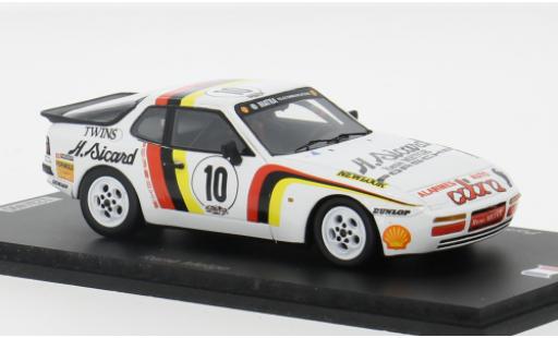 Modellautos Porsche 944 1/43 Spark Turbo Cup No.10 Turbo Cup 1987 1:43 Porsche 944 1/43 Spark Turbo Cup No.10 Turbo Cup 1987 1:43 modellautos