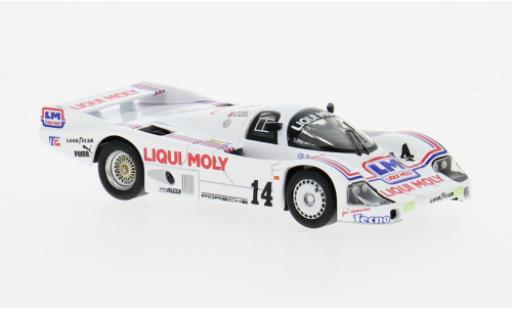 Porsche 956 1986 1/64 Spark 24h Le Mans #14 1:64 modellautos
