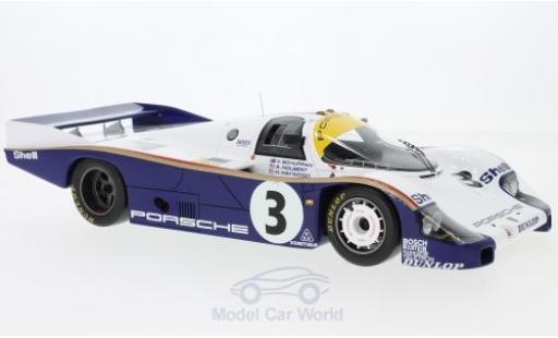 Modellautos Porsche 956 1983 1/18 Spark No.3 Rothmans 24h Le Mans 1983 mit Decals A.Holbert/H.Haywood/V.Schuppan Porsche 956 1983 1/18 Spark No.3 Rothmans 24h Le Mans 1983 mit Decals A.Holbert/H.Haywood/V.Schuppan modellautos