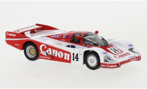 Modellautos Porsche 956 1985 1/43 Spark RHD No.14 Richard Lloyd Racing Canon 24h Le Mans 1985 J.Palmer/J.Weaver/R.Lloyd Porsche 956 1985 1/43 Spark RHD No.14 Richard Lloyd Racing Canon 24h Le Mans 1985 J.Palmer/J.Weaver/R.Lloyd modellautos
