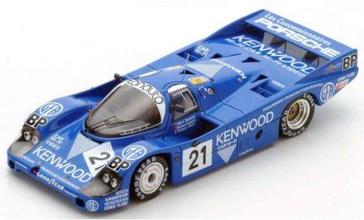 Modellautos Porsche 956 1983 1/64 Spark RHD No.21 Kremer Racing Kenwood 24h Le Mans 1983 M.Andretti/M.Andretti/P.Alliot Porsche 956 1983 1/64 Spark RHD No.21 Kremer Racing Kenwood 24h Le Mans 1983 M.Andretti/M.Andretti/P.Alliot modellautos
