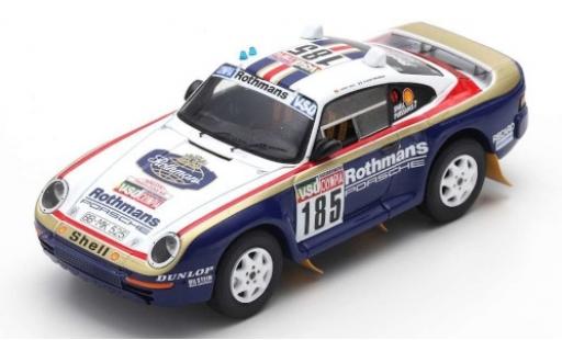 Modellautos Porsche 959 1/43 Spark No.185 Rothmans Rallye Paris Dakar 1985 avec Decals J.Ickx/C.Brasseur Porsche 959 1/43 Spark No.185 Rothmans Rallye Paris Dakar 1985 avec Decals J.Ickx/C.Brasseur modellautos