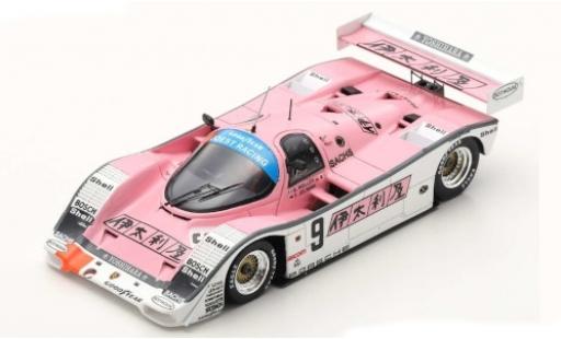 Modellautos Porsche 962 1989 1/43 Spark C RHD No.9 Joest Racing 1000km Fuji 1989 B.Wollek/F.Jelinski Porsche 962 1989 1/43 Spark C RHD No.9 Joest Racing 1000km Fuji 1989 B.Wollek/F.Jelinski modellautos