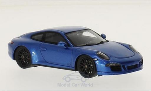 Modellautos Porsche 991 GTS 1/43 Spark GTS blau 2015 Porsche 991 GTS 1/43 Spark GTS blau 2015 modellautos