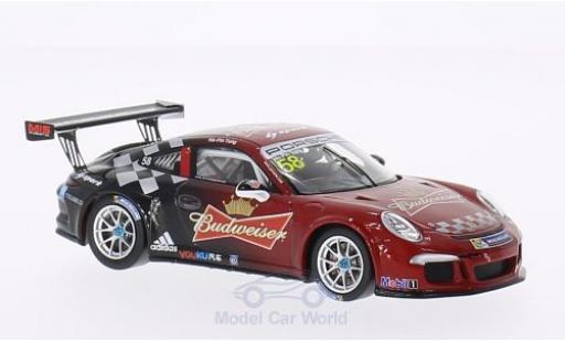 Modellautos Porsche 991 GT3 Cup 1/43 Spark No.58 PCCA GT3 Cup Challenge 2014 H. P.Tung Porsche 991 GT3 Cup 1/43 Spark No.58 PCCA GT3 Cup Challenge 2014 H. P.Tung modellautos